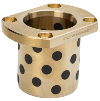 8*12*15 Графитовая-бронзовая втулка с заглушкой